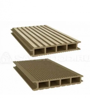 Террасная доска из ДПК Savewood Ulmus широкий вельвет тик