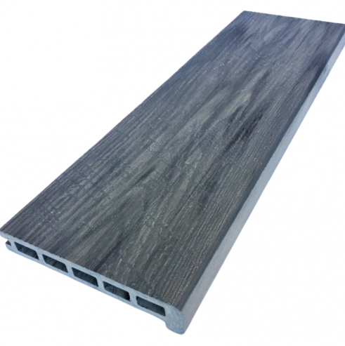 Ступень ДПК пустотелая TimberTex Винтаж Серый