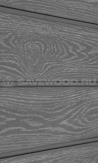 Фасадный ДПК Savewood sw-sorbus тангенциальный распил пепельный